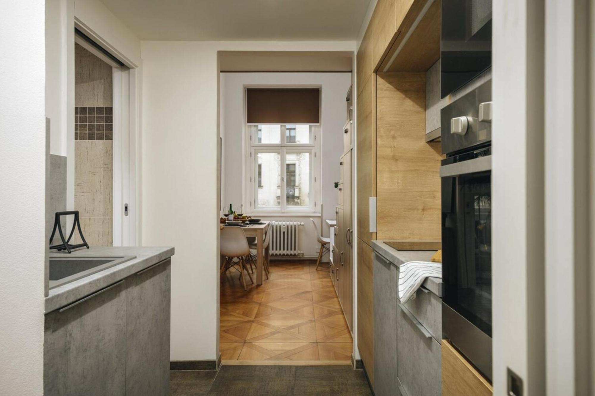 Cozy & Comfortable Apt Walking Anywhere You Want Sen Πράγα Εξωτερικό φωτογραφία